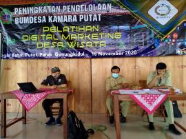 PELATIHAN DIGITAL MARKETING DESA WISATA KALURAHAN PUTAT